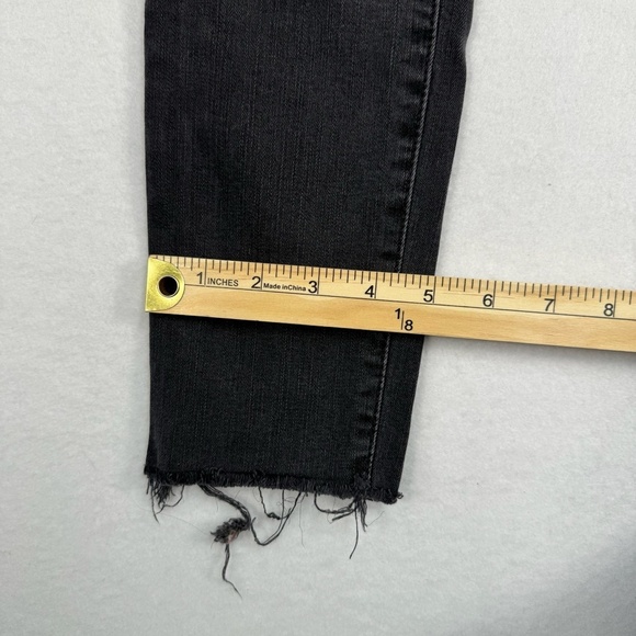 Madewell Jeans Womens 27 Faded Black 11" Skinny High Rise - Picture 13 of 14